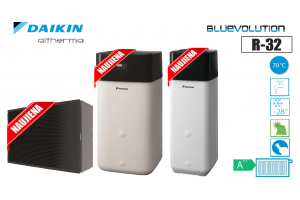 Daikin Altherma 3 H HT ECH2O, ETSX16P30E7-EPRA18DW17 12,50 kW su 294 L karšto vandens talpa, su vėsinimo funkcija, su 9kW tenu, 400V-400V Daikin Altherma 3 H HT ECH2O, ETSX16P30E7-EPRA18DW17 12,50 kW su 294 L karšto vandens talpa, su vėsinimo funkcija, su 9kW tenu, 400V-400V